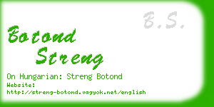 botond streng business card